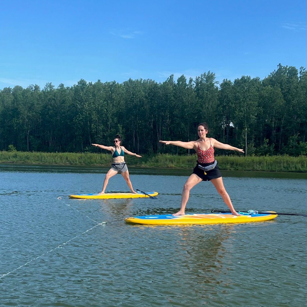 Paddle Board Yoga & Meditation at Forest Park 1